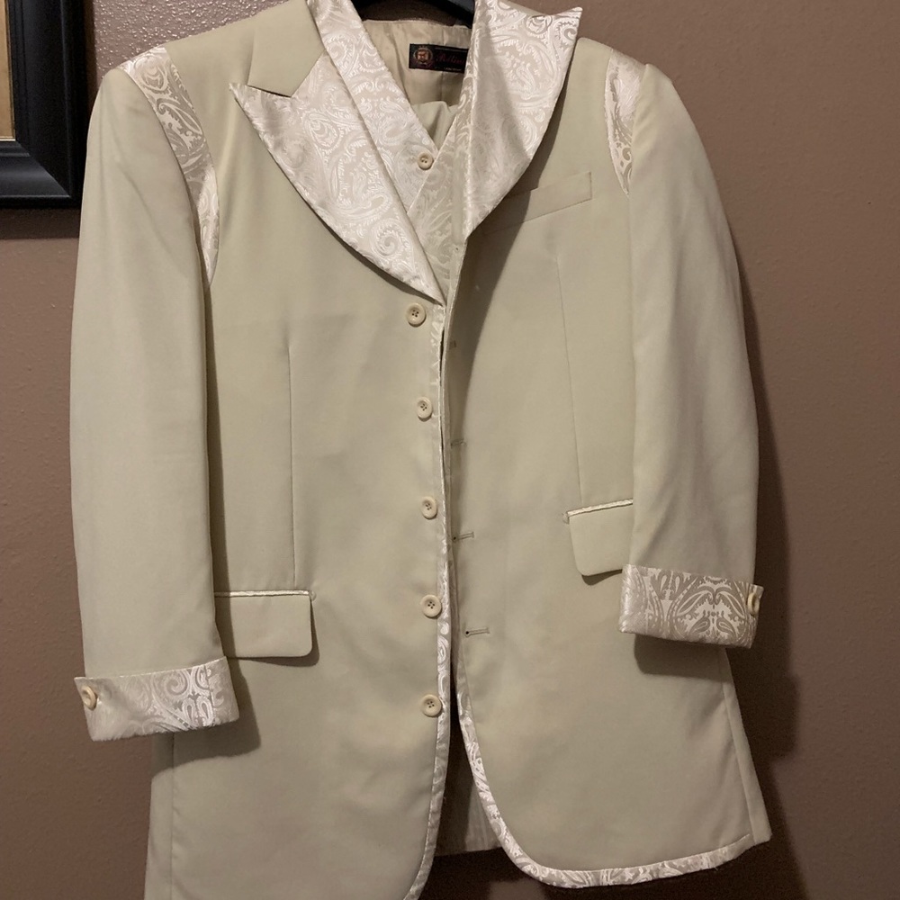 Beige Pallini 3-Piece Suit (Multi-purpose)